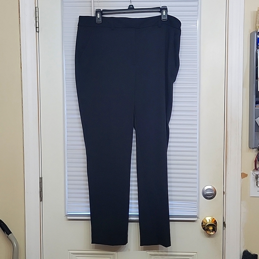 Simply Vera Vera Wang Black twill pants 14